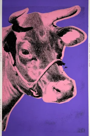 Siebdruck Warhol - Cow (FS II.12A)