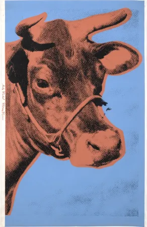 Siebdruck Warhol - Cow II.11A