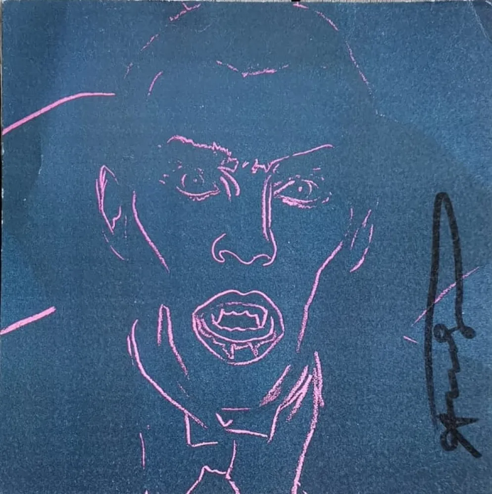 Siebdruck Warhol - Dracula 