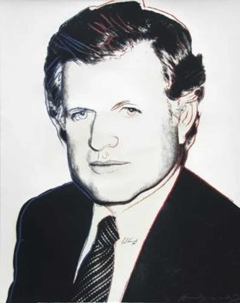 Siebdruck Warhol - Edward Kennedy  