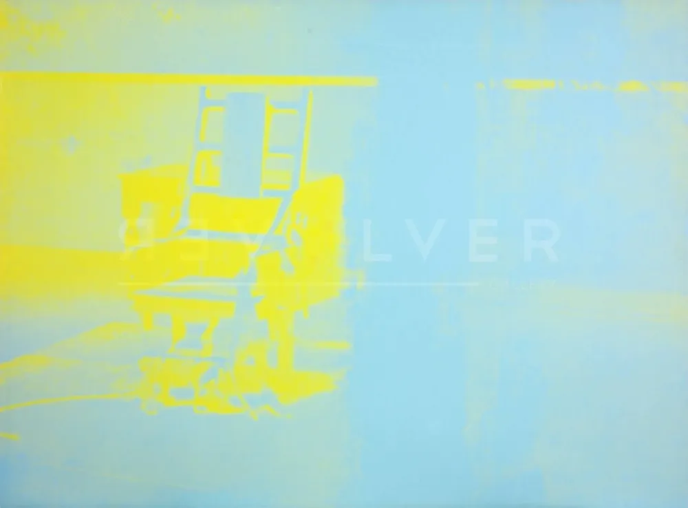 Siebdruck Warhol - Electric Chair (FS II.77)