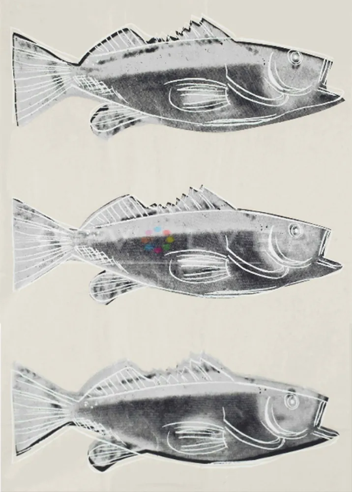 Siebdruck Warhol - Fish (FS IIIA.39)
