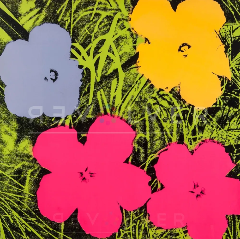 Siebdruck Warhol - Flowers (FS II.73)