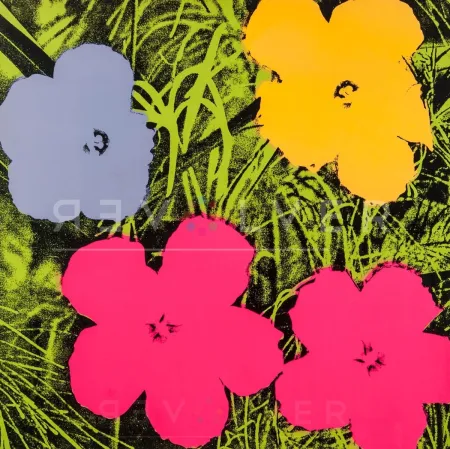 Siebdruck Warhol - Flowers (FS II.73)