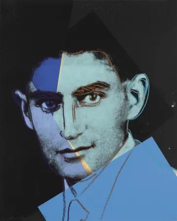 Siebdruck Warhol - Franz Kafka