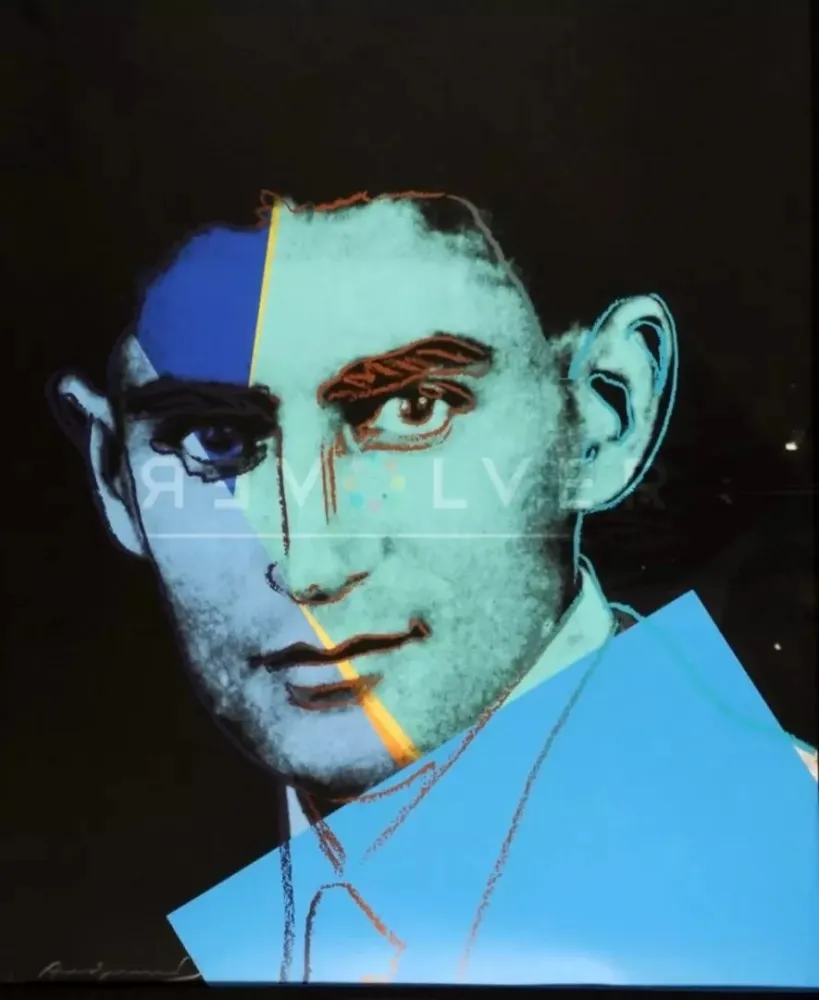 Siebdruck Warhol - Franz Kafka (FS II.226)