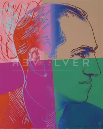 Siebdruck Warhol - George Gershwin 231