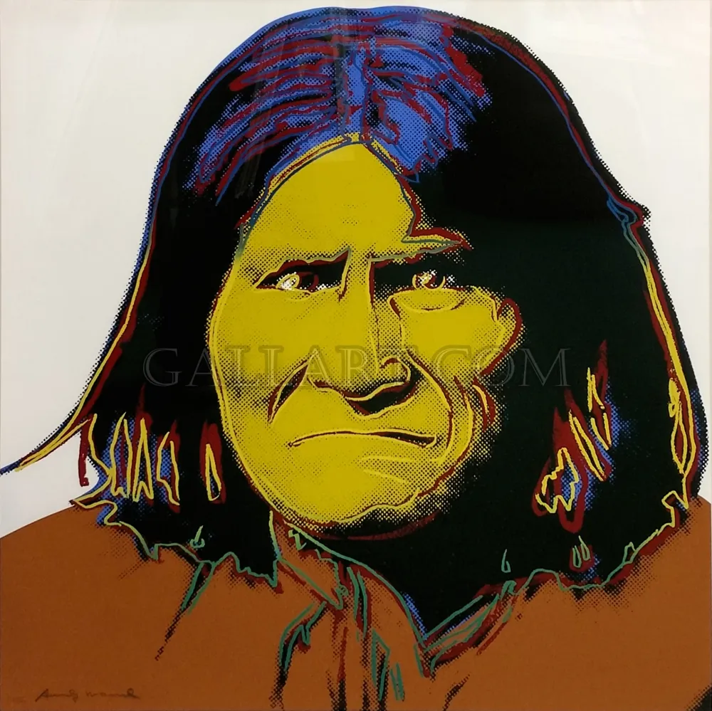 Siebdruck Warhol - GERONIMO FS II.384