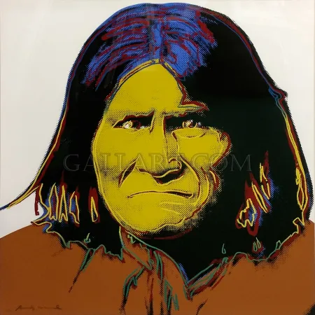 Siebdruck Warhol - GERONIMO FS II.384
