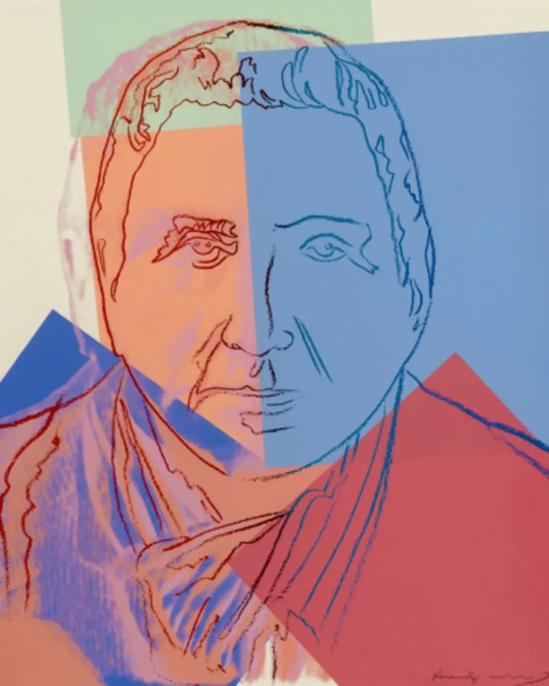 Siebdruck Warhol - Gertrude Stein (FS II.227)