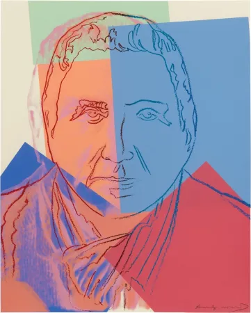 Siebdruck Warhol - Gertrude Stein (FS II.227) 