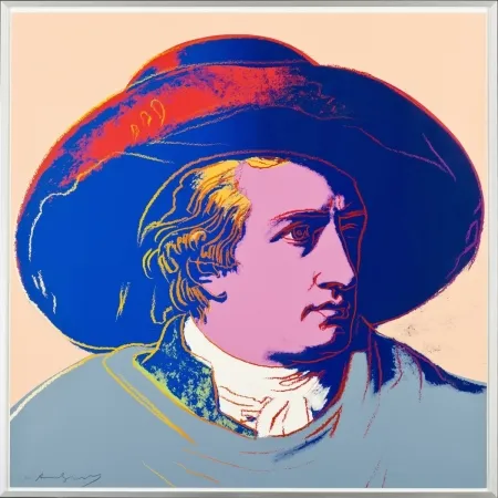 Siebdruck Warhol - Goethe FS II.273