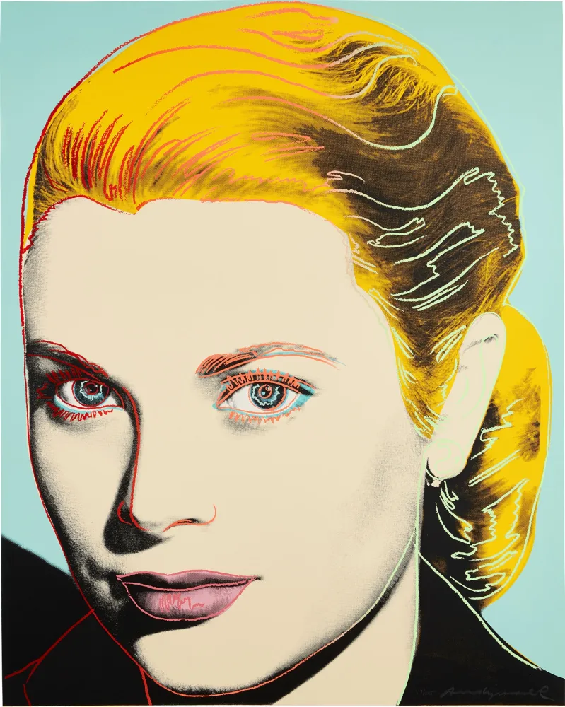 Siebdruck Warhol - Grace Kelly