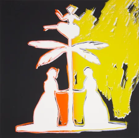 Siebdruck Warhol - Hans Christian Andersen (FS II.399)
