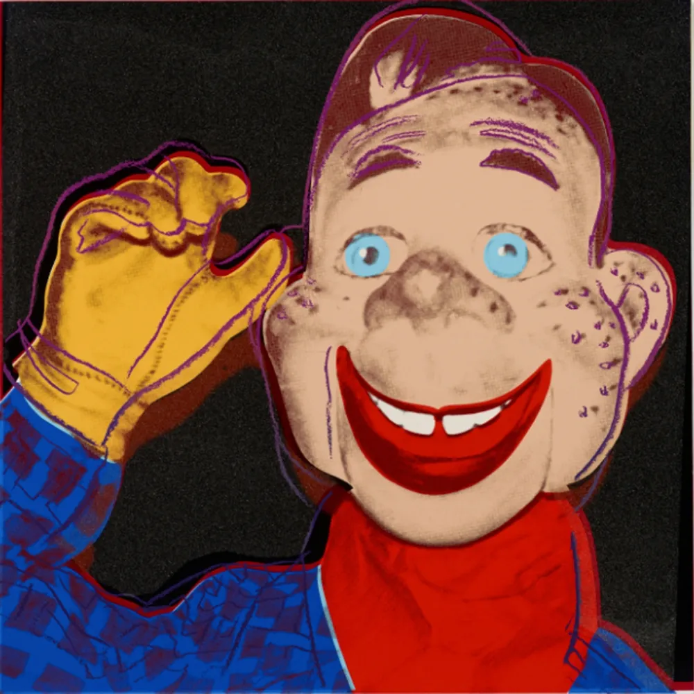 Siebdruck Warhol - Howdy Doody