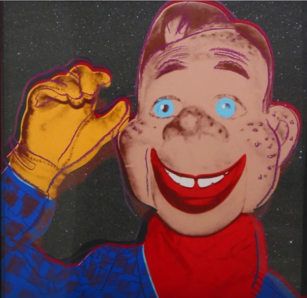 Siebdruck Warhol - Howdy Doody (FS II.263)