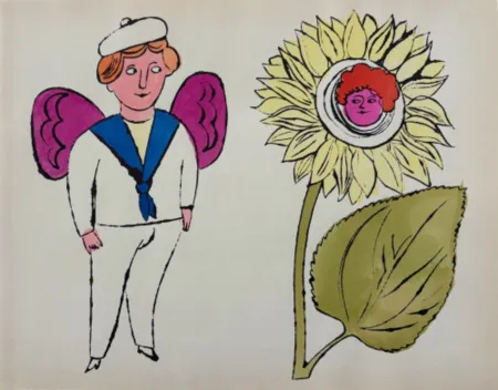 Lithographie Warhol - In The Bottom of my Garden IV.87A, CA