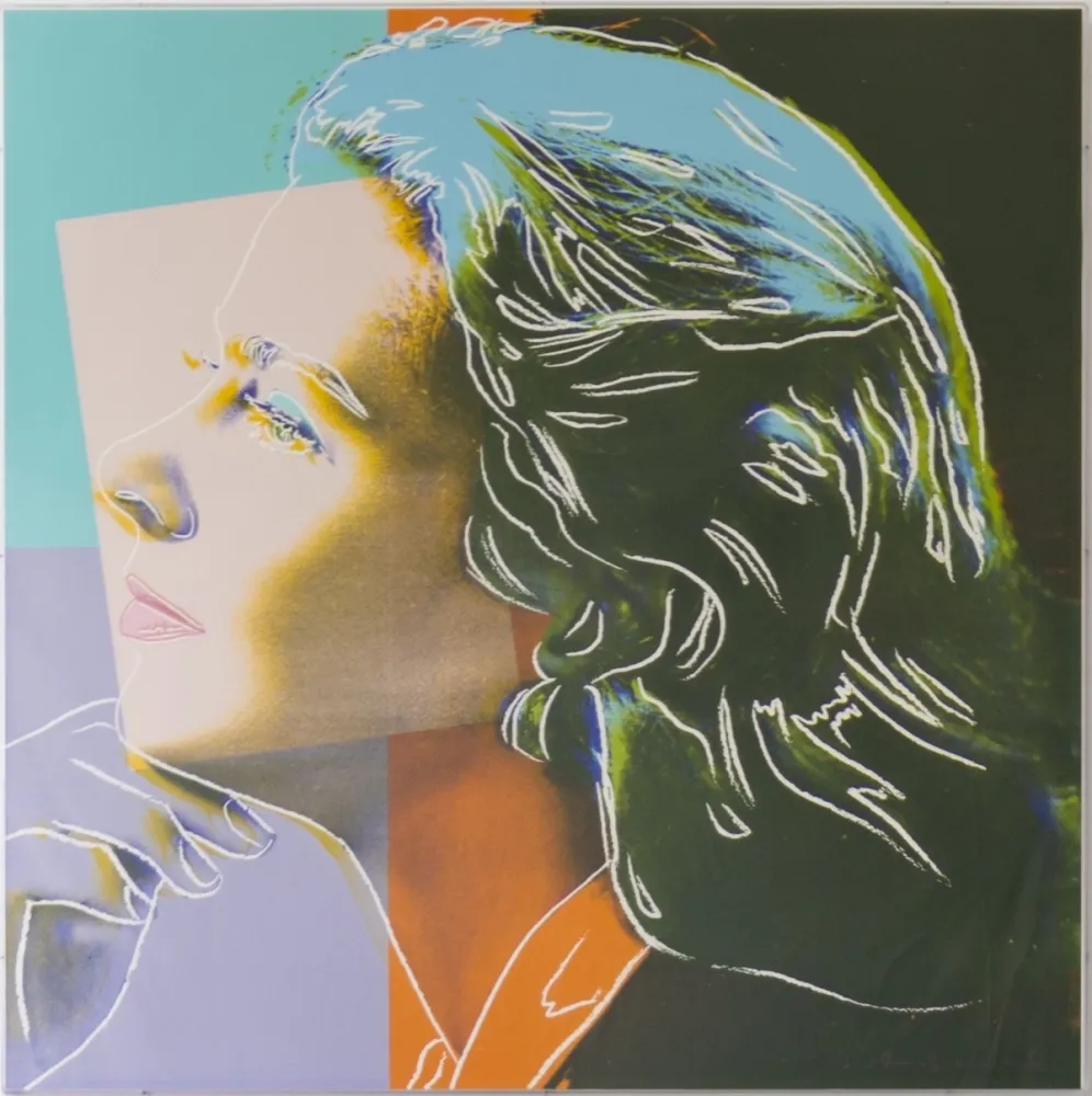 Siebdruck Warhol - Ingrid Bergman, Herself (FS II.313) 