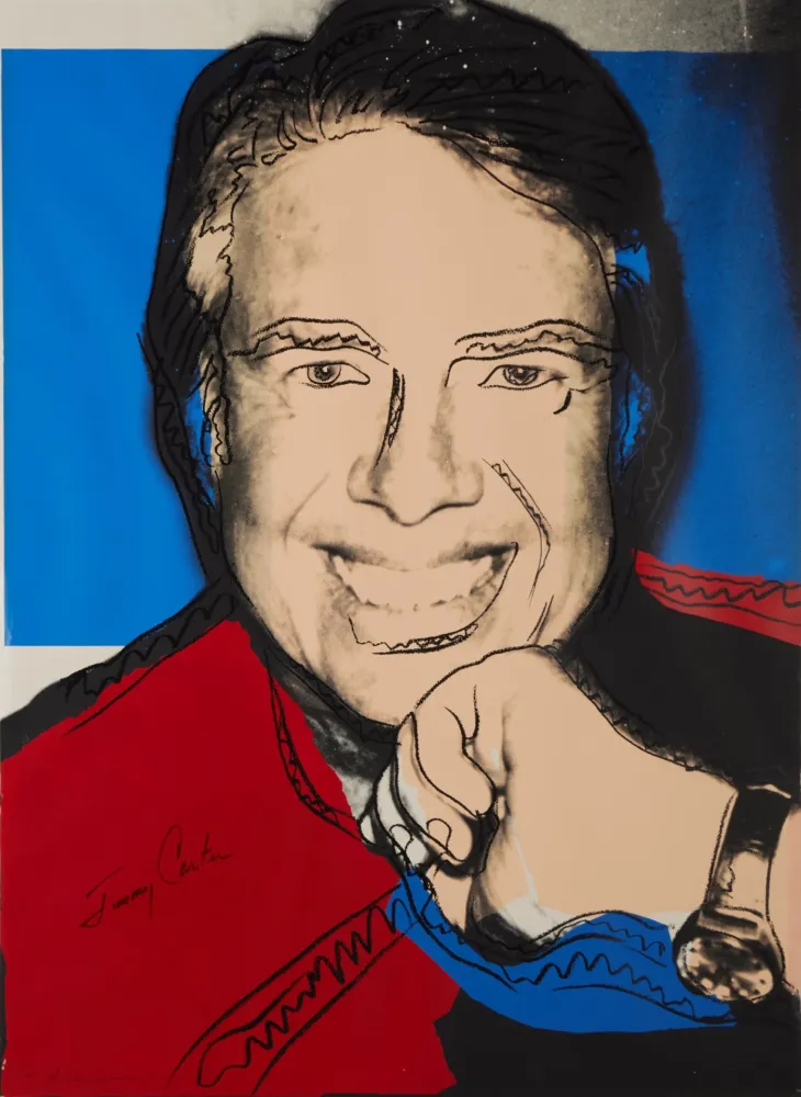 Siebdruck Warhol - Jimmy Carter II (FS II.151)