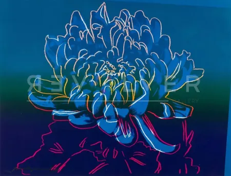 Siebdruck Warhol - Kiku (FS II.307)