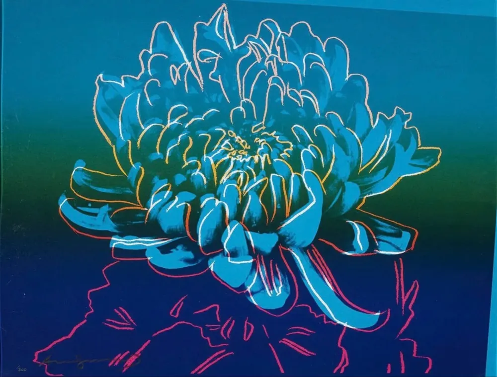 Siebdruck Warhol - Kiku, II.307