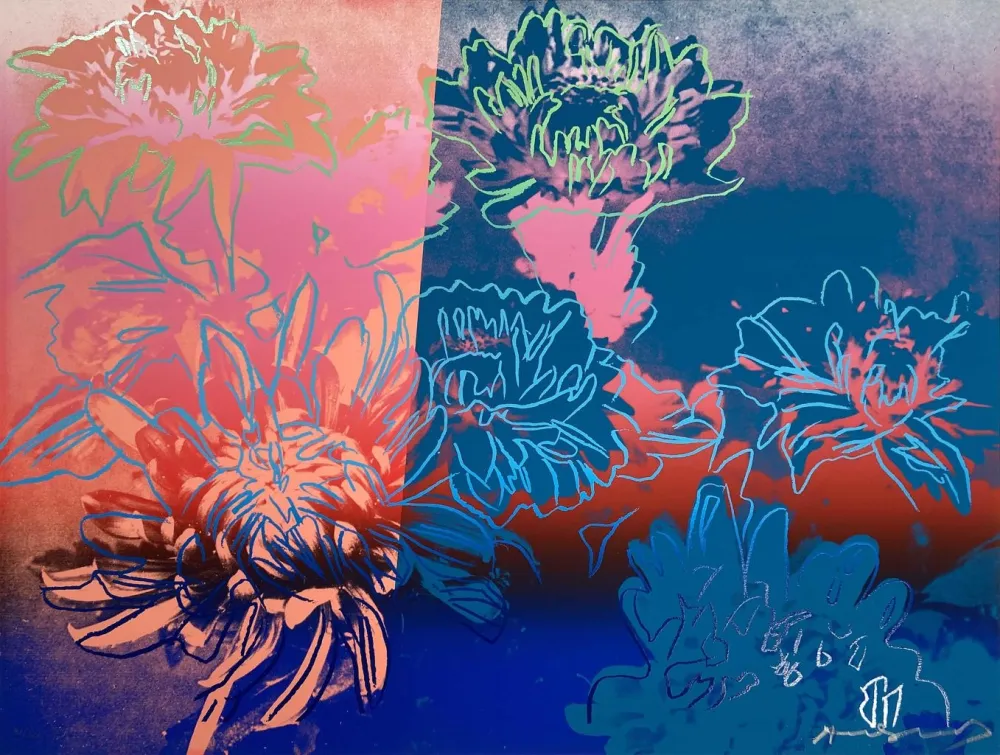 Siebdruck Warhol - Kiku, II.309