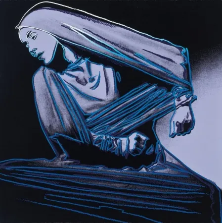 Siebdruck Warhol - Lamentation