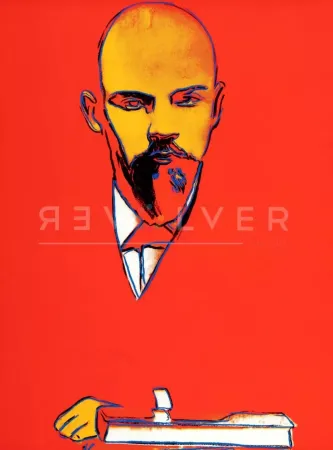 Siebdruck Warhol - Lenin (Red) FS II.403