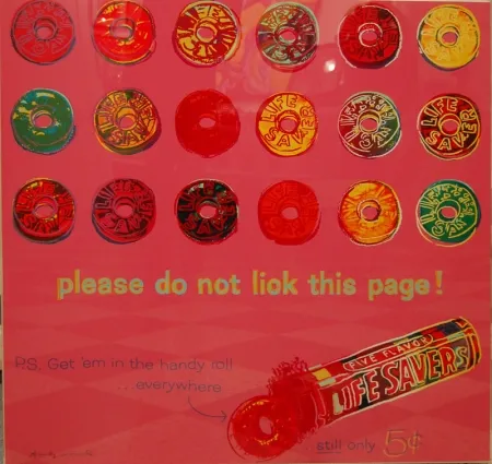 Siebdruck Warhol - Life Savers (FS-II.353)