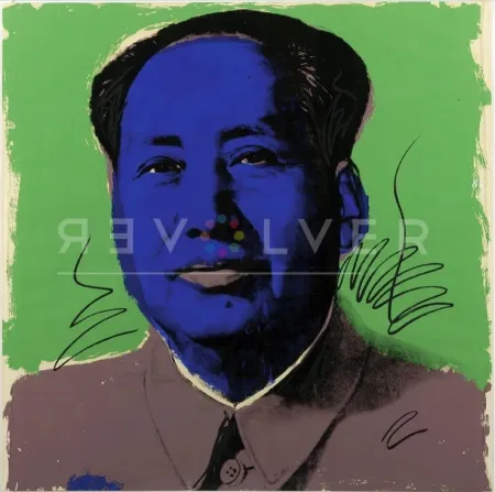 Siebdruck Warhol - Mao 90