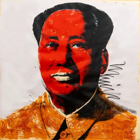 Siebdruck Warhol - Mao 96