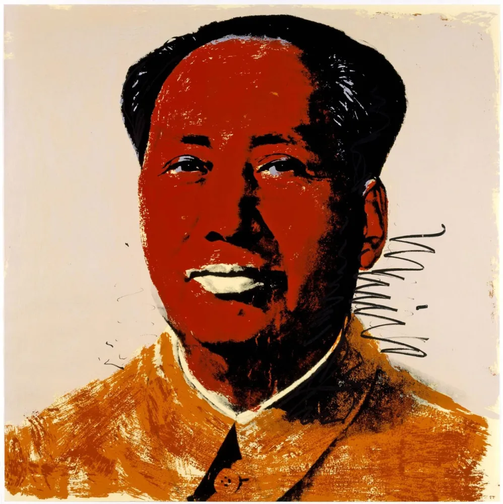 Siebdruck Warhol - Mao 96