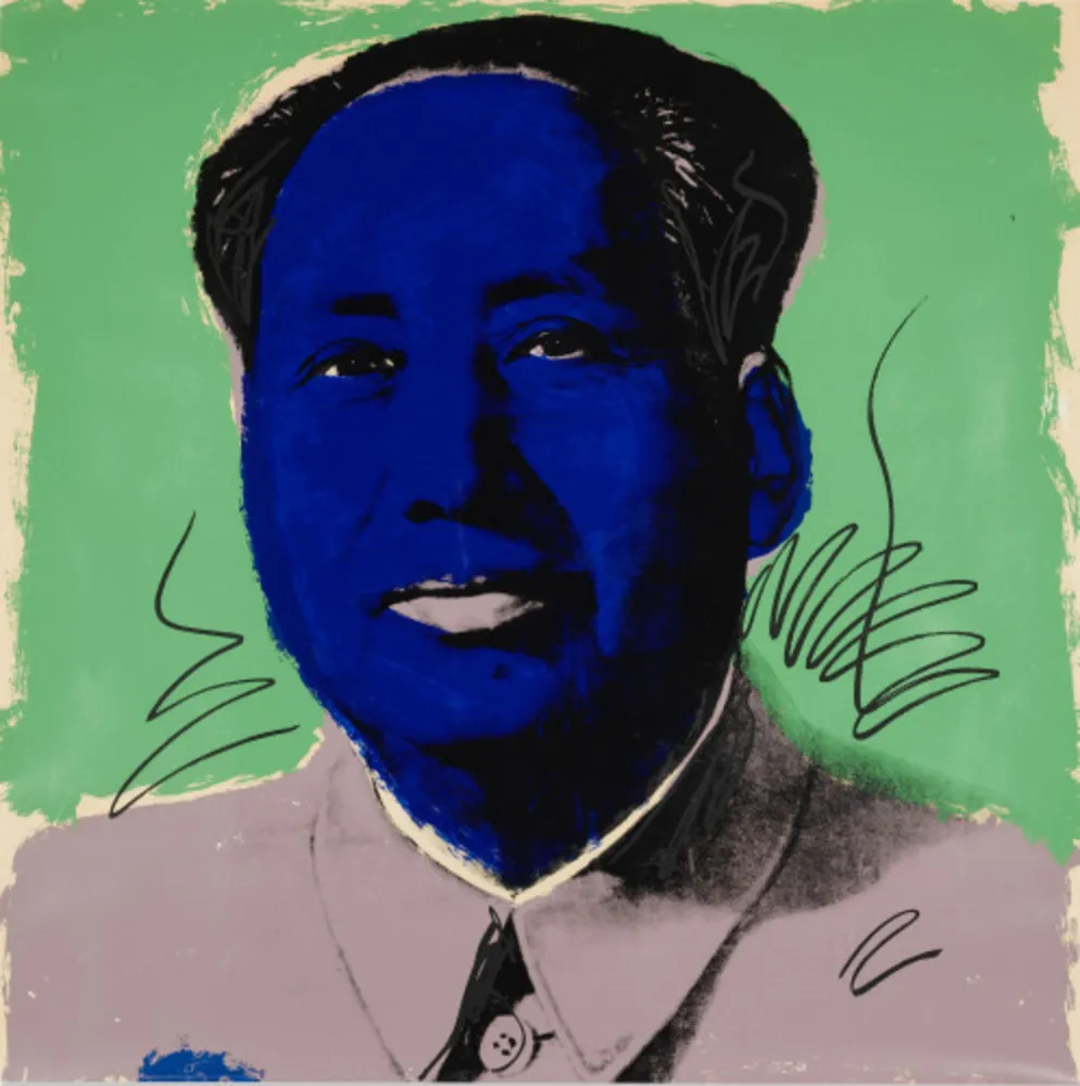 Siebdruck Warhol - Mao (F & S II.90)