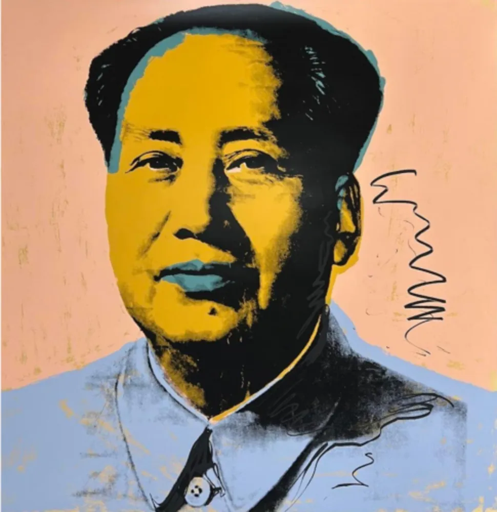 Siebdruck Warhol - Mao (F & S II.92)