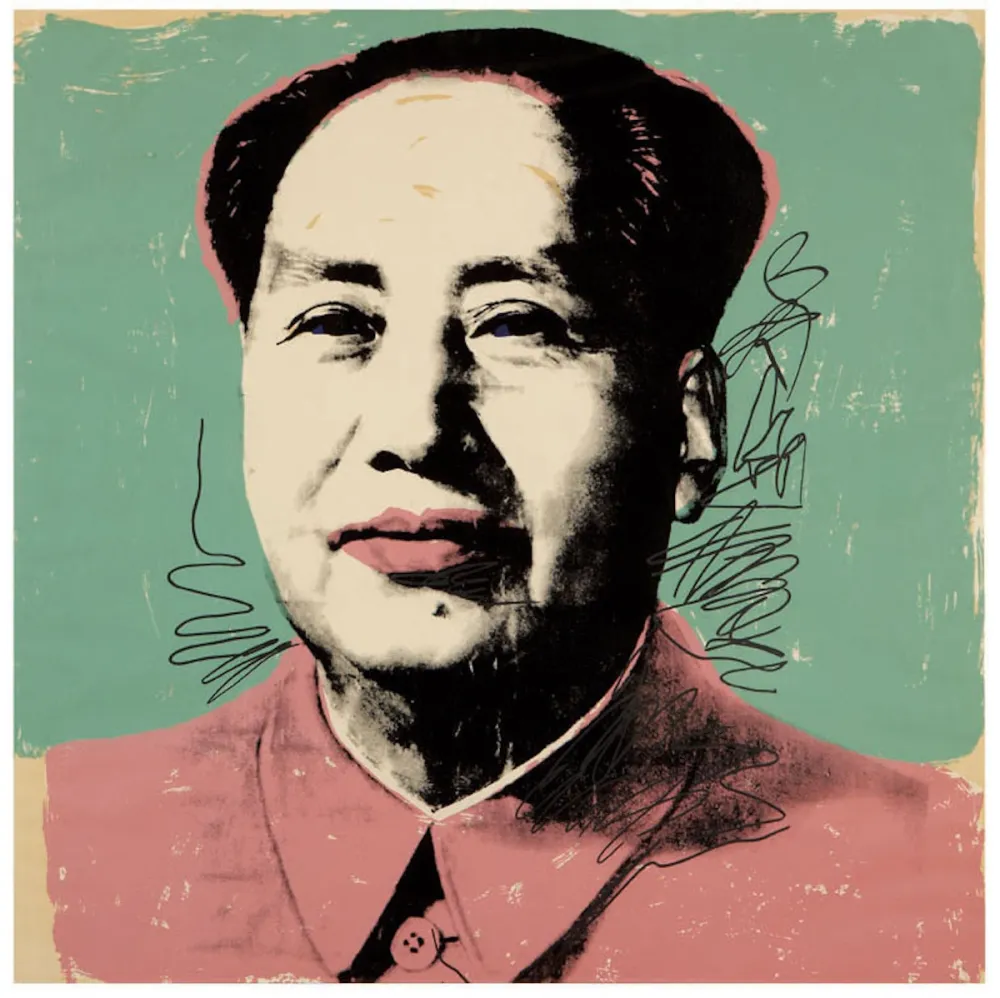 Siebdruck Warhol - Mao (FS II.95)