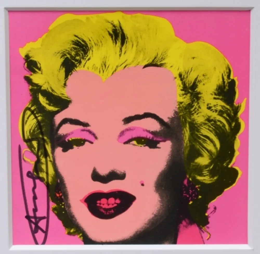 Siebdruck Warhol - Marilyn