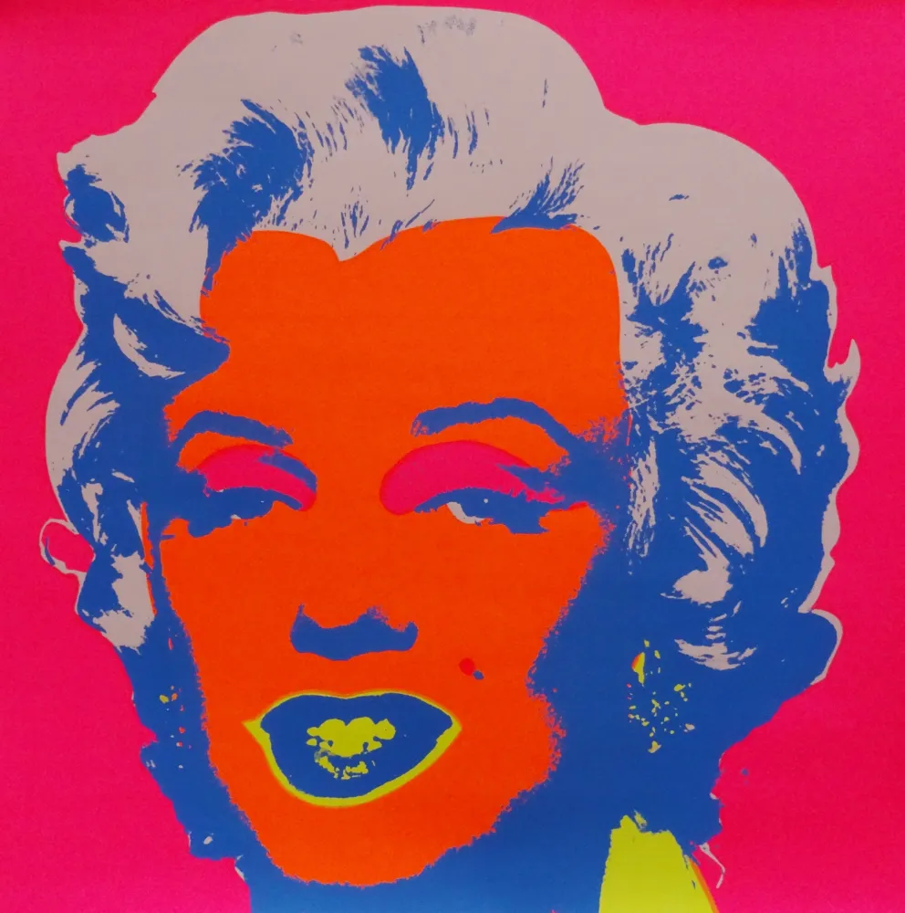 Siebdruck Warhol - Marilyn