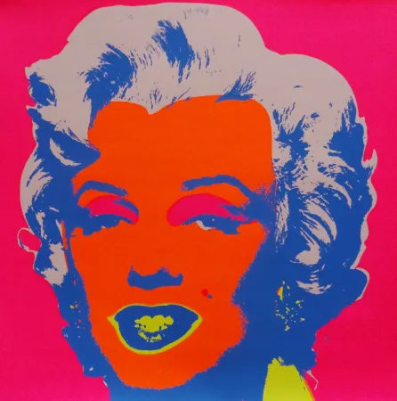Siebdruck Warhol - Marilyn