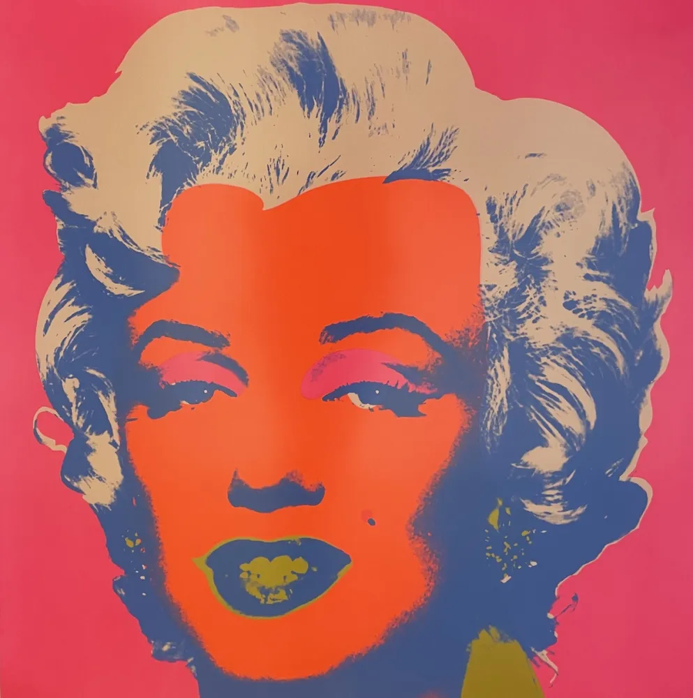 Siebdruck Warhol - Marilyn Monroe 