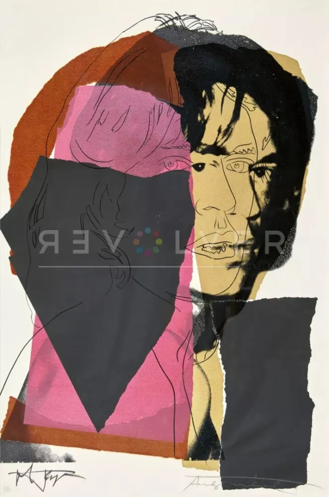 Siebdruck Warhol - Mick Jagger 139
