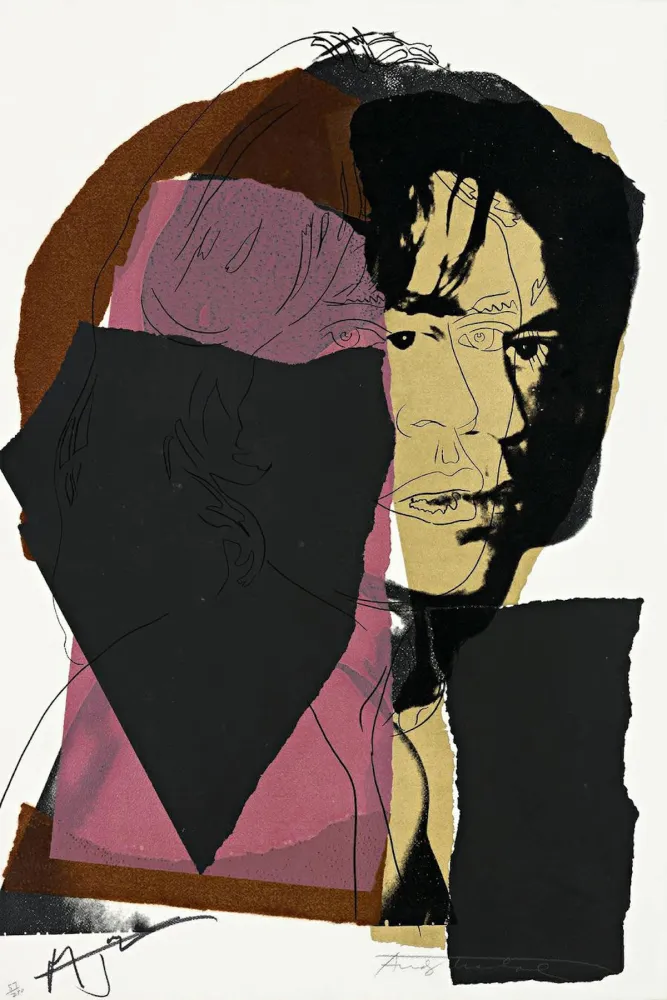 Siebdruck Warhol - Mick Jagger 139