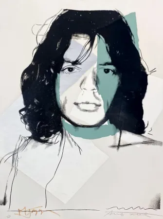 Siebdruck Warhol - Mick Jagger (FS II.138)