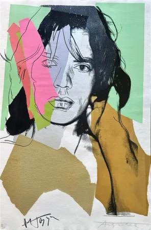 Siebdruck Warhol - Mick Jagger (FS II.140)