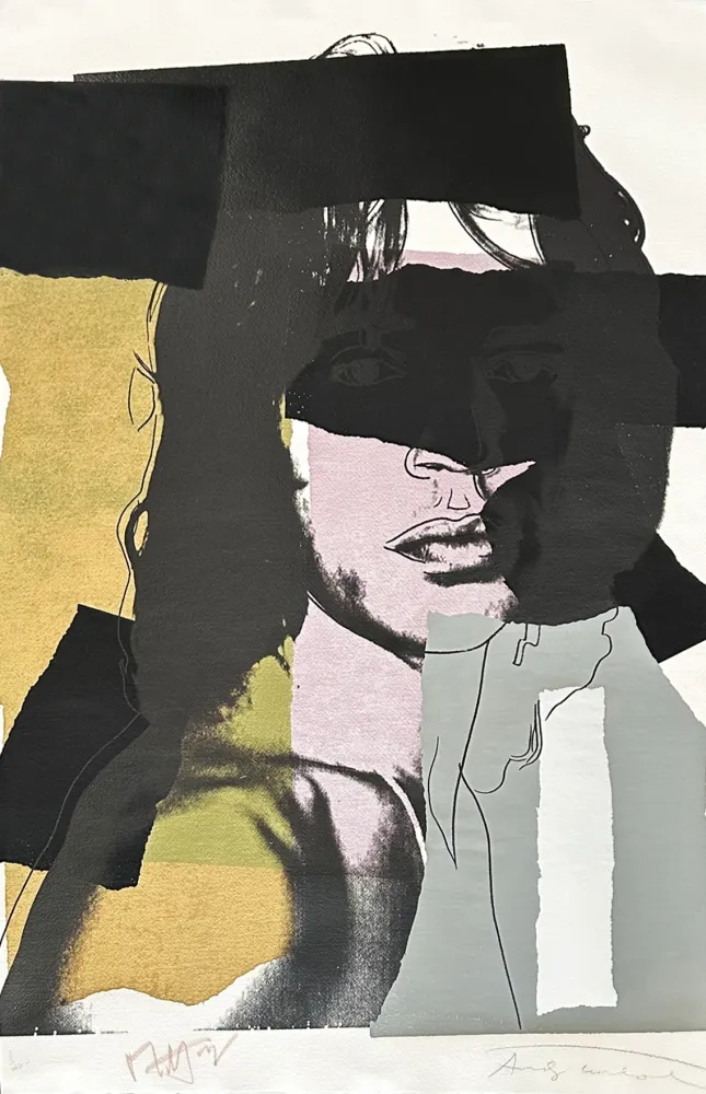 Siebdruck Warhol - Mick Jagger (FS II.145)