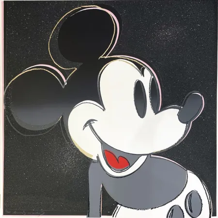 Siebdruck Warhol - Mickey Mouse (FS II.265)