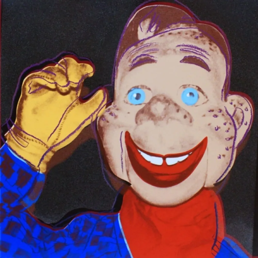 Siebdruck Warhol - MYTHS: HOWDY DOODY FS II.263