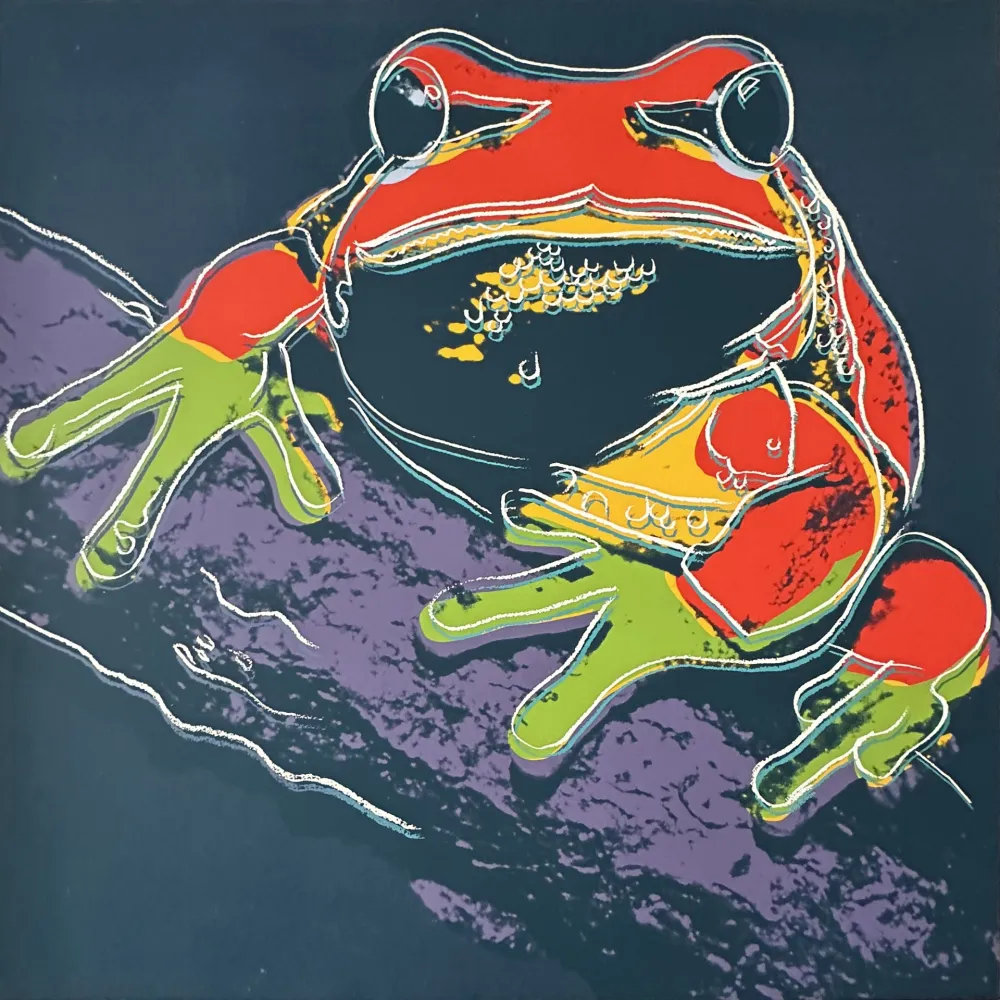 Siebdruck Warhol - Pine Barrens Tree Frog (FS II.294)