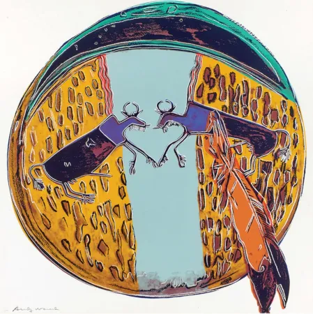 Siebdruck Warhol - Plains Indian Shield (FS II.383)
