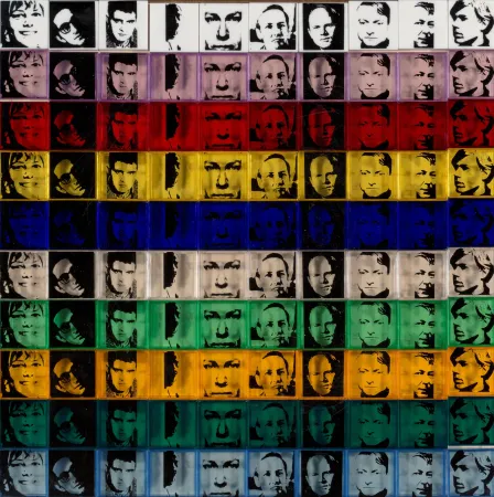 Siebdruck Warhol - Portraits of the Artists (FS II.17)