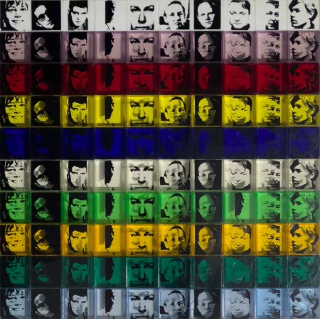 Siebdruck Warhol - Portraits of the Artists (FS II.17)